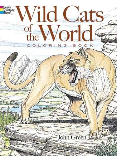 Wild Cats of the World Coloring Book (Dover Nature Coloring Book)